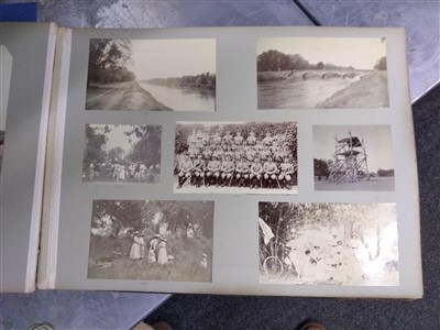 Lot 251 - INDIA AND PAKISTAN: Photograph Album, with 157 photographs