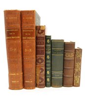 Lot 456 - A very large quantity of mainly leather bound German