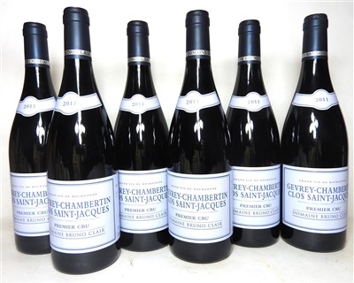 Lot 215 - Gevrey-Chambertin, Clos Saint-Jacques, 2011, six bottles (boxed)