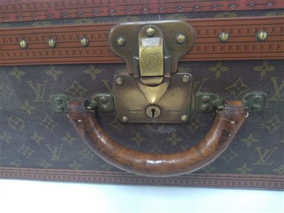 Lot - 2 Vintage LV Travel Bags