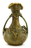 Lot 9 - An Amphora earthenware vase