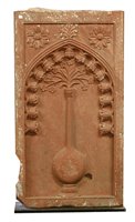 Lot 750 - A sandstone plaque