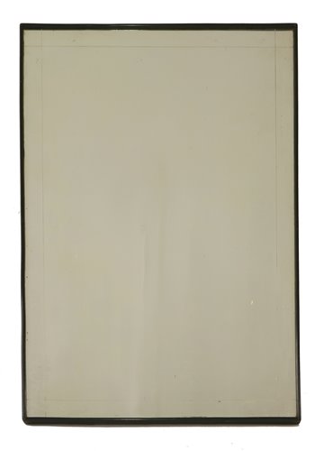 Lot 371 - An Italian ebonised wall mirror