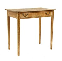 Lot 683 - A George III pine side table