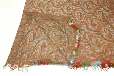 Lot 156 - A large paisley shawl