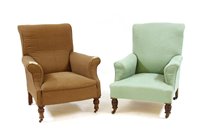 Lot 564 - An early 20th century armchair