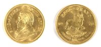 Lot 87 - Coins, South Africa, a Krugerrand, 1978