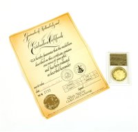 Lot 141 - Medallions, South Africa, `25 Years of Proof S.A. Gold Coins 1952 - 1977'