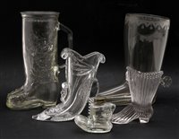 Lot 313 - A large quantity of glass boots
