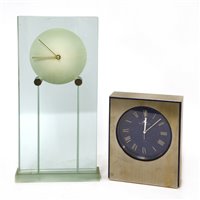 Lot 382 - A Jaeger-LeCoultre clock
