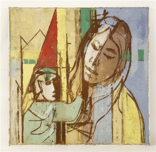 Lot 413 - MOTHER AND CHILD