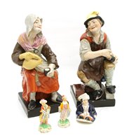 Lot 331 - A collection of ceramic figures