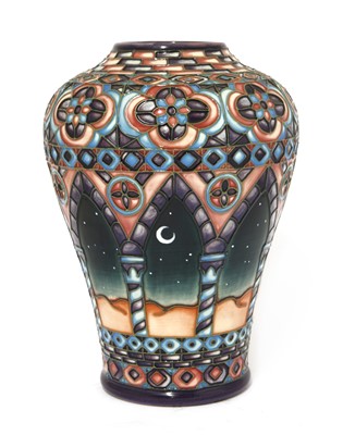 Lot 319 - A Moorcroft `Mekenes' vase, 1999