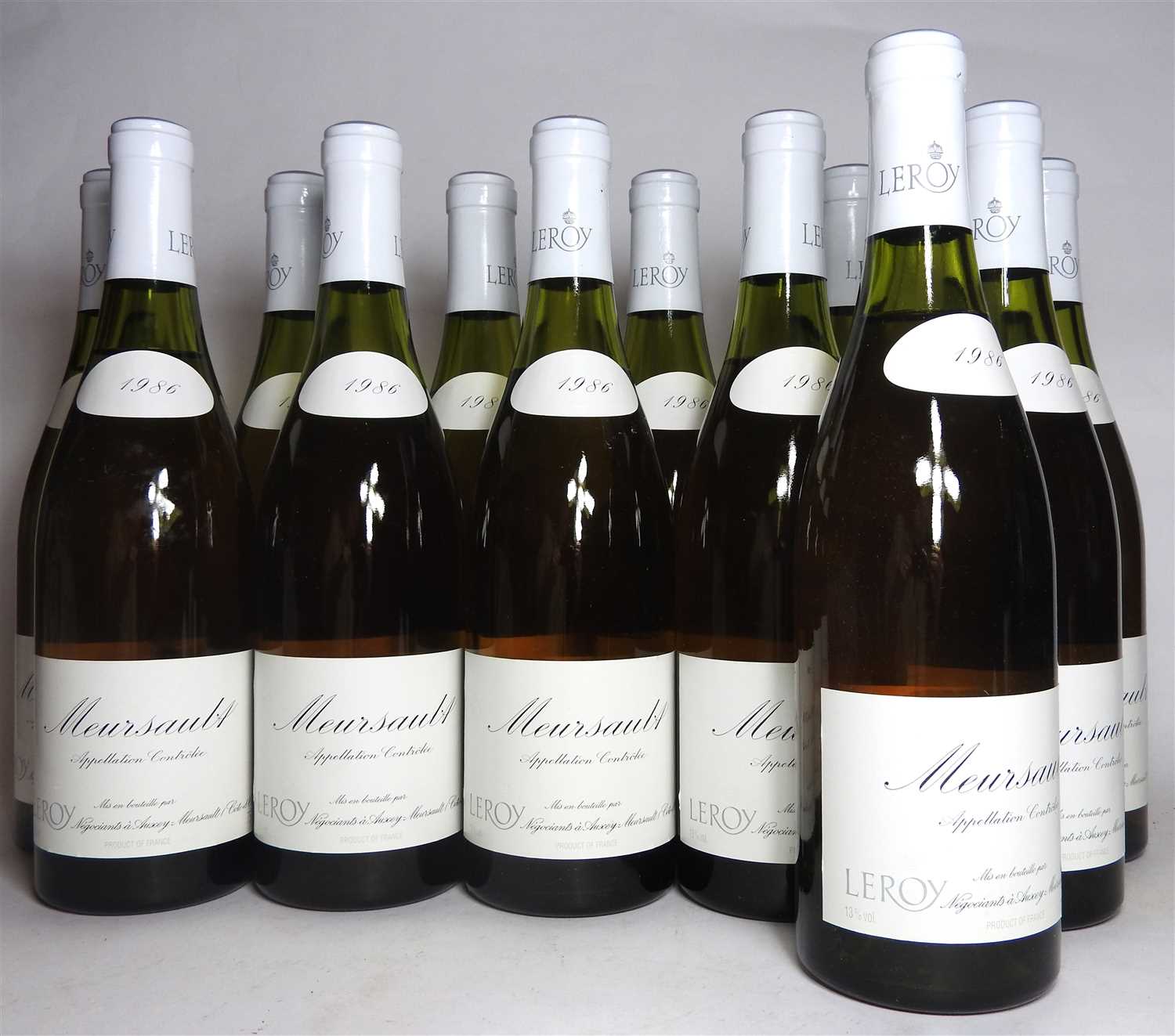 Lot 24 - Leroy, Meursault, 1986, twelve bottles (boxed)