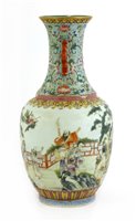 Lot 92 - A Chinese famille rose vase