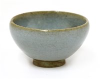 Lot 94 - A Chinese Jun ware tea bowl