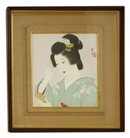 Lot 497 - Two Japanese pictures