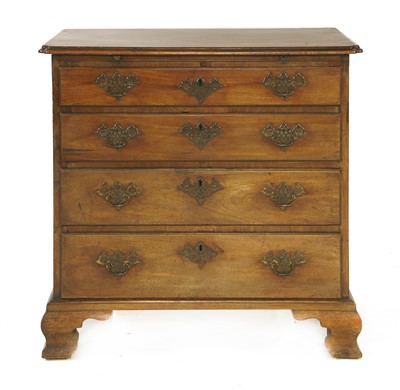 Lot 607 - A mahogany chest of drawers