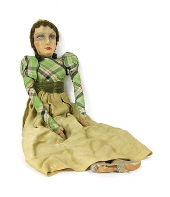 Lot 94 - A Peruvian cloth doll. c.1920