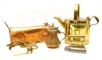 Lot 532 - A large collection of copper and brassware