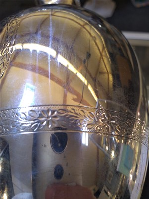 Lot 74 - A Victorian silver wine jug