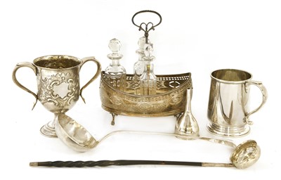 Lot 69 - A collection of silverwares