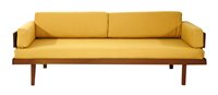 Lot 480 - A Danish teak sofa