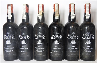 Lot 119 - Porto Calem, 1983, six bottles