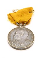 Lot 325 - An Edward VII Imperial Yeomanry Long Service and Good Conduct medal
