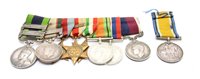 Lot 327 - A medal group awarded to F.L. Payne