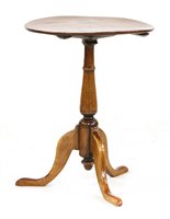 Lot 350 - A George III tripod table