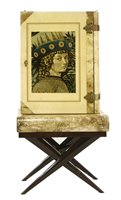 Lot 576 - An Aldo Tura 'book' cocktail cabinet