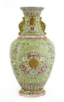 Lot 524B - A Chinese famille rose vase