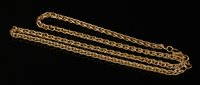 Lot 369 - An 18ct gold palmier chain