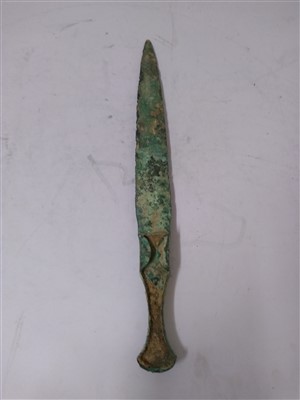 Lot 235 - Antiquities: three bronze daggers