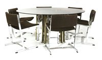 Lot 509 - A Peiff dining table