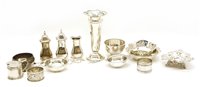 Lot 306 - A collection of silver items
