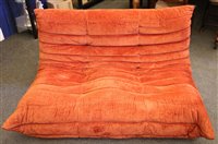 Lot 766 - A Ligne Roset Togo two-seater settee