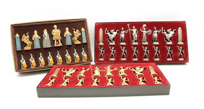 Lot 219A - A hand made chess set