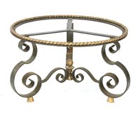 Lot 732 - A French 1930's coffee table stand