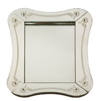 Lot 123 - An Italian multiplate mirror