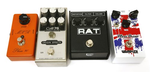 Lot 242 - A Pro-Co Rat distortion guitar effects pedal