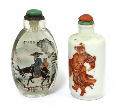 Lot 335 - Two Chinese snuff bottles