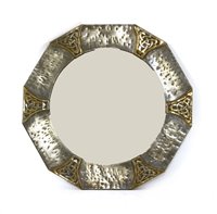 Lot 379 - An Arts and Crafts wall mirror