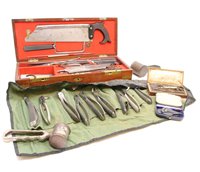 Lot 350 - A quantity of cased and loose medical instruments
