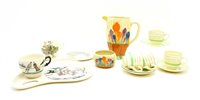 Lot 539 - Clarice Cliff ceramics