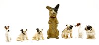 Lot 586 - A collection of Royal Doulton bone china dog figurines