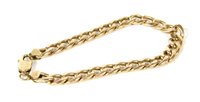Lot 168 - A 9ct gold curb link bracelet