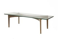 Lot 550 - A Danish coffee table