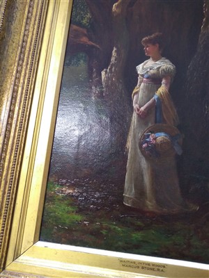 Lot 435 - Marcus Stone RA (1840-1921)